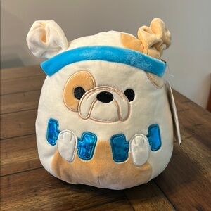 Brock the Bulldog Squishmallow BNWT